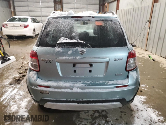 2009 Suzuki SX4 Man AWD with VIN JS2YB413996204423, listed as a Copart auction lot 88684625 with 111,432 mi miles and Salvage Title. Bid and sale history available at carsss.com. Image 6.