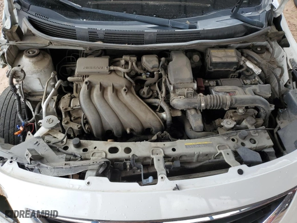 2014 Nissan Versa SV with VIN 3N1CN7AP4EL802406, listed as a Copart auction lot 48515915 with 137,456 mi miles and Salvage Title. Bid and sale history available at carsss.com. Image 11.