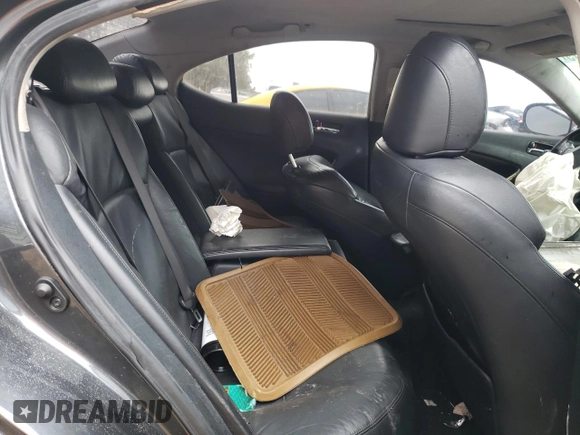 2007 Lexus IS 350 with VIN JTHBE262772011248, listed as a Copart auction lot 44365575 with Not Provided miles and Salvage Title. Bid and sale history available at DreamBid. Image 10.