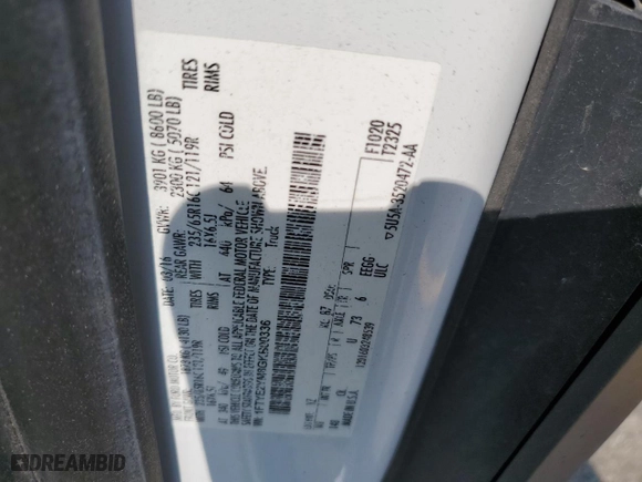 2016 Ford Transit Van with VIN 1FTYE2YM8GKB00336, listed as a Copart auction lot 69396524 with 0 mi miles and Clean Title. Bid and sale history available at carsss.com. Image 13.