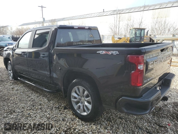 2019 Chevrolet Silverado 1500 Custom with VIN 3GCUYBEF3KG134213, listed as a Copart auction lot 67281374 with 14,786 mi miles and Non Repairable. Bid and sale history available at DreamBid. Image 3.