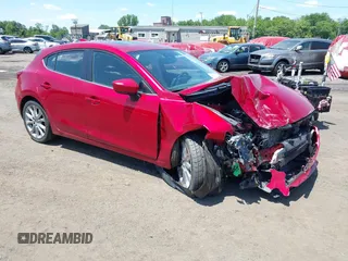 2016 Mazda 3 S Grand Touring with VIN JM1BM1N38G1301724, listed as a IAAI auction lot 42398024 with 108,768 mi miles and . Bid and sale history available at DreamBid. Image 1.