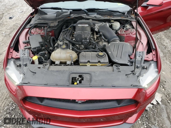 2016 Ford Mustang GT with VIN 1FA6P8CF6G5211047, listed as a Copart auction lot 43239055 with 65,146 mi miles and Salvage Title. Bid and sale history available at carsss.com. Image 11.