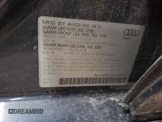 2013 Audi allroad Premium Plus with VIN WA1UFAFL2DA235145, listed as a Copart auction lot 77383094 with 179,657 mi miles and Clean Title. Bid and sale history available at carsss.com. Image 14.