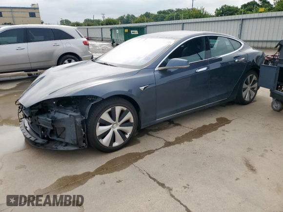 2020 Tesla Model S Long Range with VIN 5YJSA1E29LF385201, listed as a Copart auction lot 59536305 with 57,108 mi miles and Salvage title. Bid and sale history available at DreamBid. Image 1.