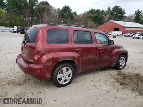 2009 Chevrolet HHR LS with VIN 3GNCA13B89S606317, listed as a Copart auction lot 54108215 with Not Provided miles and Clean Title. Bid and sale history available at DreamBid. Image 3.