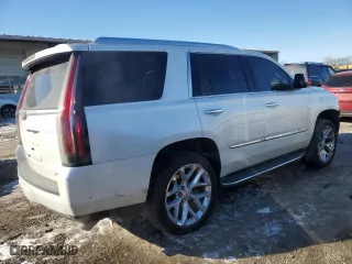 2017 Cadillac Escalade Luxury with VIN 1GYS4BKJ0HR115410, listed as a Copart auction lot 41447575 with 138,897 mi miles and Salvage Title. Bid and sale history available at carsss.com. Image 3.