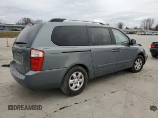 2009 Kia Sedona EX with VIN KNDMB233496314323, listed as a Copart auction lot 86199194 with Not Provided miles and Salvage Title. Bid and sale history available at carsss.com. Image 3.