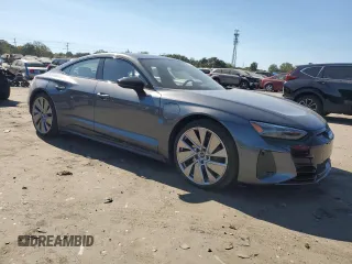 2022 Audi e-tron GT Prestige z VIN WAUEJBFW7N7006626, wystawiony jako Copart lot #75207374 z przebiegiem 27 095 mil mil oraz Szkody całkowita. Historia ofert i sprzedaży dostępna na DreamBid. Obrazek 4.