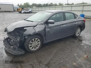 2018 Nissan Sentra SV с VIN 3N1AB7AP1JL630314, выставлен на аукционе Copart как лот 57207785 с пробегом 57 956 миль миль и Списание • Salvage title. История ставок и продаж доступна на DreamBid. Изображение 1.