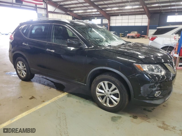 2016 Nissan Rogue SV with VIN KNMAT2MV9GP639461, listed as a Copart auction lot 52845555 with 149,958 mi miles and Clean Title. Bid and sale history available at carsss.com. Image 4.
