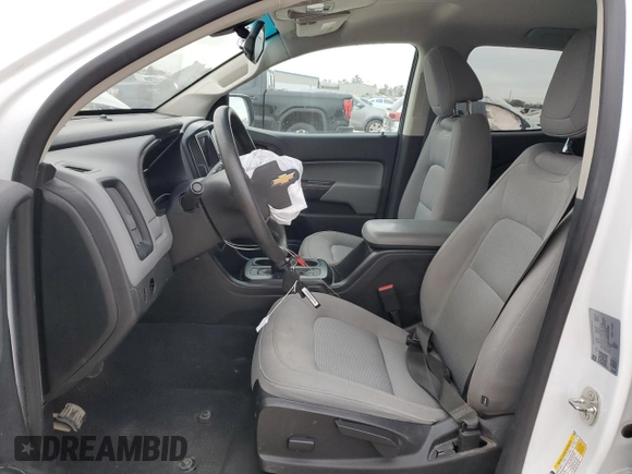 2022 Chevrolet Colorado 2WD Work Truck with VIN 1GCGSBEN9N1150506, listed as a Copart auction lot 46580195 with 43,610 mi miles and Salvage title. Bid and sale history available at DreamBid. Image 7.