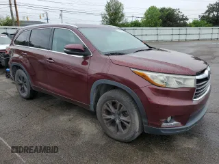 2014 Toyota Highlander XLE z VIN 5TDJKRFHXES007994, wystawiony jako Copart lot #54488235 z przebiegiem 109 792 mil mil oraz Tytuł czysty. Historia ofert i sprzedaży dostępna na DreamBid. Obrazek 4.