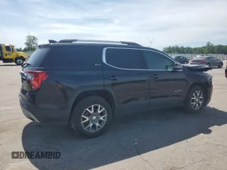 2021 GMC Acadia SLT with VIN 1GKKNMLS6MZ129235, listed as a Copart auction lot 57599215 with 91,820 mi miles and Salvage title. Bid and sale history available at DreamBid. Image 3.