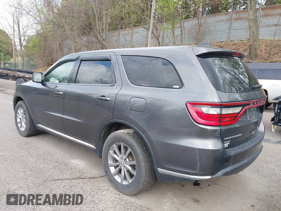 2017 Dodge Durango SXT with VIN 1C4RDJAG2HC905248, listed as a IAAI auction lot 42155326 with 225,862 mi miles and . Bid and sale history available at DreamBid. Image 3.