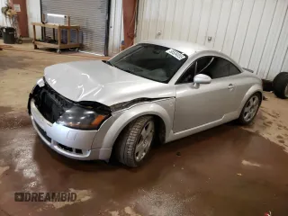 2002 Audi TT with VIN TRUWC28N621000987, listed as a Copart auction lot 58534055 with 153,573 mi miles and Clean title. Bid and sale history available at DreamBid. Image 1.