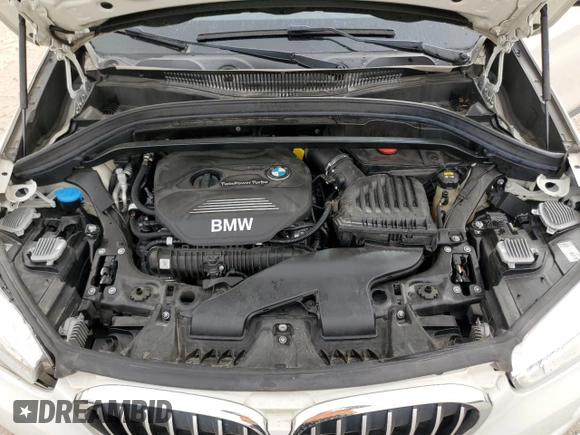 2019 BMW X1 sDrive28i with VIN WBXHU7C57K3H44192, listed as a Copart auction lot 49882335 with 79,350 mi miles and Salvage Title. Bid and sale history available at carsss.com. Image 12.