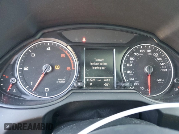 2015 Audi Q5 Prestige with VIN WA1VMAFP4FA012217, listed as a Copart auction lot 53650275 with 112,228 mi miles and Salvage title. Bid and sale history available at DreamBid. Image 9.