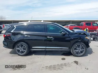 2018 Infiniti QX60 with VIN 5N1DL0MM3JC522705, listed as a IAAI auction lot 41883872 with 103,455 mi miles. Bid and sale history available at carsss.com. Image 13.