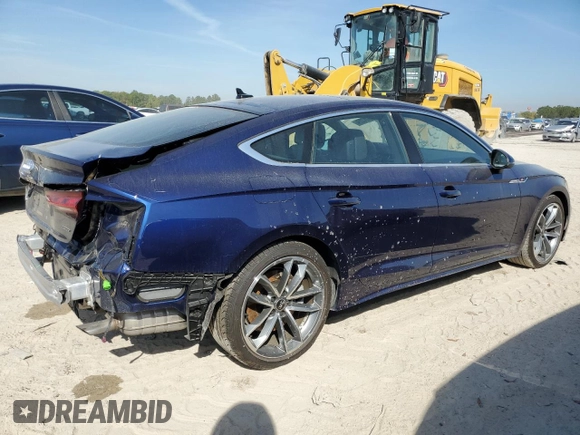 2023 Audi A5 Sportback S line Premium Plus with VIN WAUFACF54PA030079, listed as a Copart auction lot 46830254 with 10,751 mi miles. Bid and sale history available at carsss.com. Image 3.