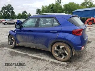 2023 Hyundai Venue SEL with VIN KMHRC8A32PU247461, listed as a Copart auction lot 59963175 with 39,036 mi miles and Salvage title. Bid and sale history available at DreamBid. Image 2.