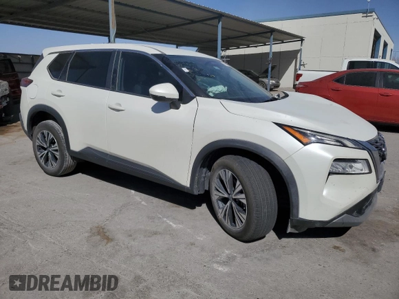 2022 Nissan Rogue SV with VIN 5N1BT3BB6NC708397, listed as a Copart auction lot 47824195 with 65,914 mi miles and Salvage Title. Bid and sale history available at DreamBid. Image 4.