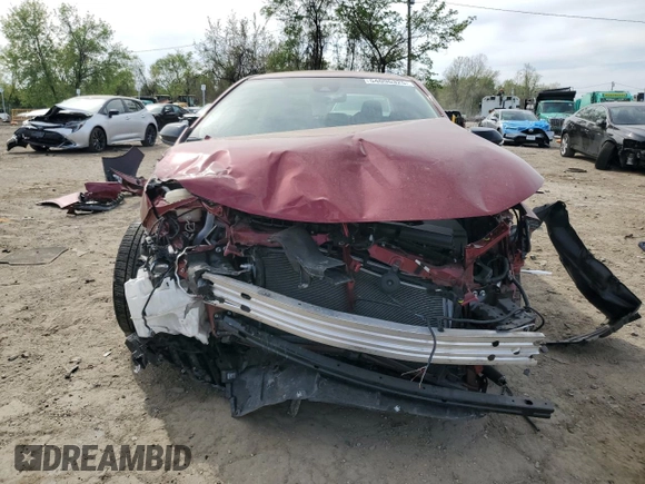 2022 Toyota Corolla SE with VIN 5YFS4MCE4NP105536, listed as a Copart auction lot 54096325 with 22,727 mi miles and Salvage Title. Bid and sale history available at carsss.com. Image 5.
