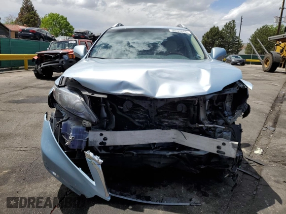 2011 Lexus RX 450h with VIN JTJBC1BAXB2033040, listed as a Copart auction lot 56920005 with 102,791 mi miles and Salvage title. Bid and sale history available at DreamBid. Image 5.