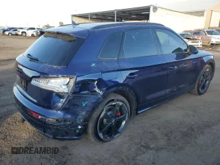2019 Audi SQ5 Prestige with VIN WA1C4AFY4K2078741, listed as a Copart auction lot 79293214 with 39,020 mi miles and Salvage Title. Bid and sale history available at DreamBid. Image 3.