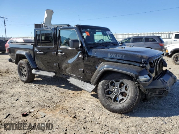 2022 Jeep Gladiator Willys с VIN 1C6JJTAM7NL179932, выставлен на аукционе Copart как лот 42287785 с пробегом 30 211 миль миль и Списание • Salvage title. История ставок и продаж доступна на DreamBid. Изображение 4.