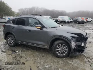 2025 Mazda CX-5 2.5 S Select Package with VIN JM3KFBBL4S0541766, listed as a Copart auction lot 43117665 with 3,726 mi miles and Salvage Title. Bid and sale history available at carsss.com. Image 4.