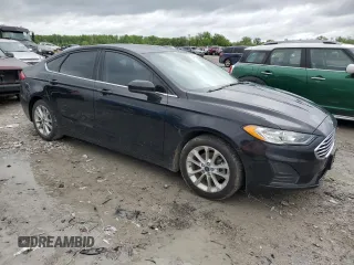 2020 Ford Fusion SE z VIN 3FA6P0LU8LR230769, wystawiony jako Copart lot #55214005 z przebiegiem 83 037 mil mil oraz Szkoda całkowita • Salvage title. Historia ofert i sprzedaży dostępna na DreamBid. Obrazek 4.