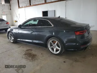 2019 Audi A5 Premium Plus with VIN WAUTNAF54KA008183, listed as a Copart auction lot 50423625 with 50,476 mi miles and Salvage Title. Bid and sale history available at DreamBid. Image 2.