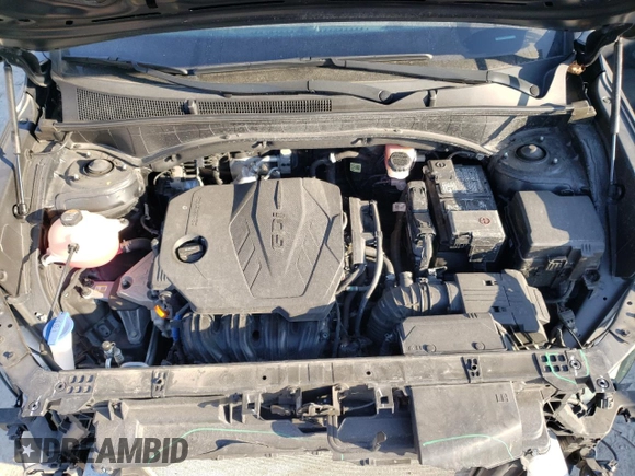 2021 Hyundai Santa Fe SE with VIN 5NMS14AJXMH336992, listed as a Copart auction lot 48776205 with 43,217 mi miles and Salvage Title. Bid and sale history available at carsss.com. Image 12.