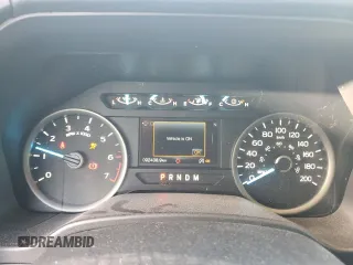2018 Ford F-150 XL with VIN 1FTEX1EP6JKE53624, listed as a Copart auction lot 55498145 with 92,438 mi miles and Salvage Title. Bid and sale history available at DreamBid. Image 9.