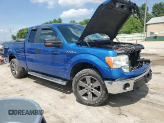2010 Ford F-150 XL with VIN 1FTFX1EV3AKE20275, listed as a Copart auction lot 61480585 with 76,806 mi miles and Salvage title. Bid and sale history available at DreamBid. Image 4.
