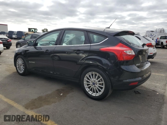 2014 Ford Focus Electric with VIN 1FADP3R41EL350530, listed as a Copart auction lot 42652785 with 118,334 mi miles and Clean title. Bid and sale history available at DreamBid. Image 2.