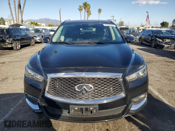 2018 Infiniti QX60 with VIN 5N1DL0MN0JC510584, listed as a Copart auction lot 47620935 with 182,537 mi miles and Salvage Title. Bid and sale history available at carsss.com. Image 5.