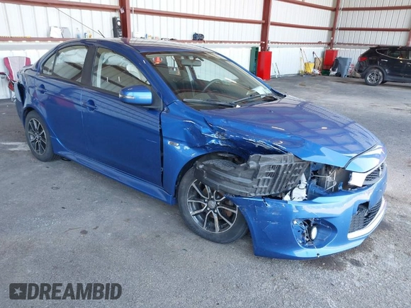 2017 Mitsubishi Lancer ES with VIN JA32V2FW5HU004856, listed as a IAAI auction lot 41950912 with 74,890 mi miles. Bid and sale history available at carsss.com. Image 1.
