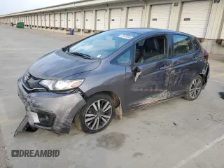 2015 Honda Fit EX-L with VIN 3HGGK5H80FM701807, listed as a Copart auction lot 53103495 with Not provided miles and Salvage title. Bid and sale history available at DreamBid. Image 1.