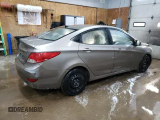 2012 Hyundai Accent GLS with VIN KMHCT4AE9CU220056, listed as a Copart auction lot 71286854 with 211,503 mi miles and Salvage Title. Bid and sale history available at carsss.com. Image 3.