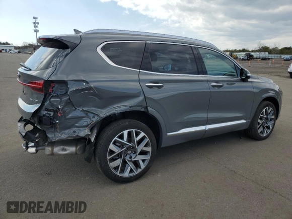 2023 Hyundai Santa Fe Calligraphy with VIN 5NMS5DAL3PH658531, listed as a Copart auction lot 50223165 with 3,849 mi miles and Salvage Title. Bid and sale history available at carsss.com. Image 3.