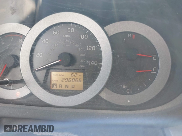 2007 Toyota RAV4 Limited with VIN JTMZK34V775014497, listed as a IAAI auction lot 41593798 with 296,866 mi miles. Bid and sale history available at carsss.com. Image 7.