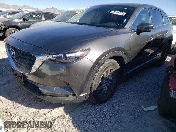 2019 Mazda CX-9 Sport with VIN JM3TCABY0K0317140, listed as a Copart auction lot 87946125 with 63,363 mi miles and Salvage title. Bid and sale history available at DreamBid. Image 1.