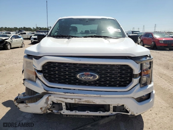 2023 Ford F-150 XL with VIN 1FTEW1CP9PKE21958, listed as a Copart auction lot 52130635 with 45,640 mi miles and Salvage Title. Bid and sale history available at carsss.com. Image 5.