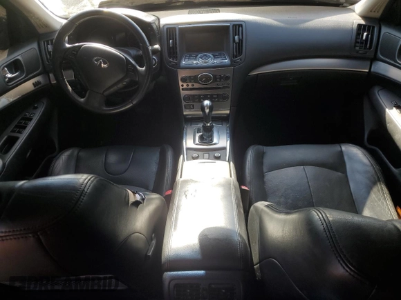 2013 Infiniti G37 x with VIN JN1CV6AR2DM757028, listed as a Copart auction lot 50942795 with 168,115 mi miles and Salvage Title. Bid and sale history available at DreamBid. Image 8.