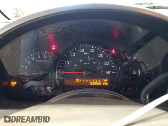 2005 Nissan Titan LE with VIN 1N6AA07B45N524574, listed as a Copart auction lot 87091104 with 158,969 mi miles and Clean Title. Bid and sale history available at carsss.com. Image 9.