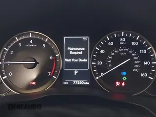 2018 Lexus ES with VIN 58ABK1GG8JU105203, listed as a IAAI auction lot 41764259 with 77,550 mi miles. Bid and sale history available at carsss.com. Image 7.