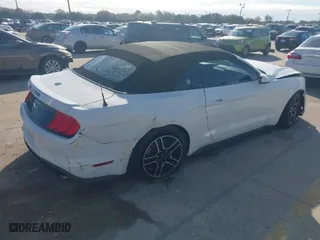2019 Ford Mustang EcoBoost with VIN 1FATP8UH4K5150468, listed as a IAAI auction lot 41423596 with 119,522 mi miles. Bid and sale history available at carsss.com. Image 4.