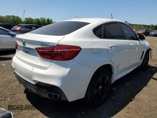 2016 BMW X6 xDrive35i with VIN 5UXKU2C57G0N80016, listed as a Copart auction lot 53341263 with 68,763 mi miles. Bid and sale history available at carsss.com. Image 3.